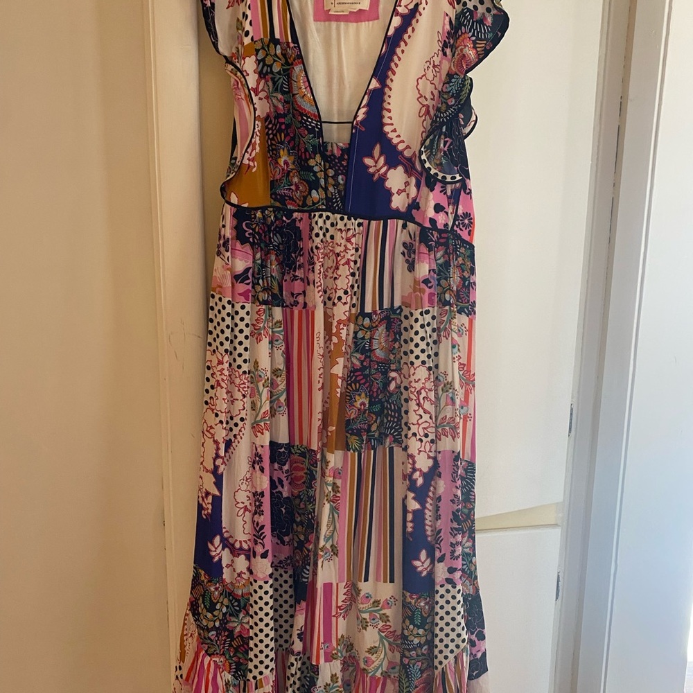 Floral Patchwork Dress
